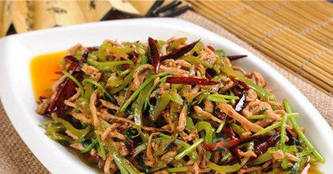 香辣肉丝怎么做最有营养