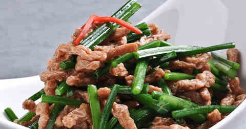 韭菜炒肉怎么做最有营养