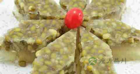 做绿豆糕放什么调料