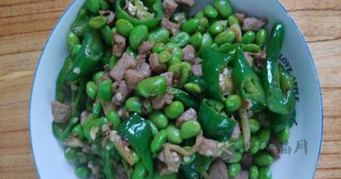 青豆炒肉什么时候放调料