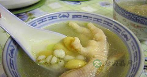 扁豆薏米炖鸡脚什么时候放调料