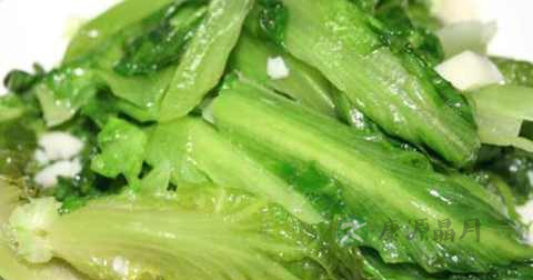 蒜泥炒生菜放酱油吗