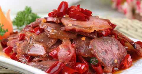 香辣牛肉什么时候放调料