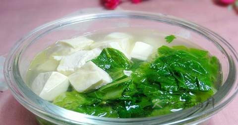 青菜豆腐汤的营养价值