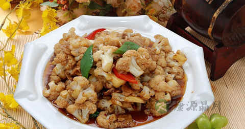 做花椰菜炒肉放什么调料