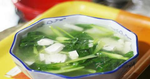 青菜豆腐汤什么时候放调料