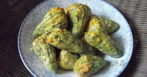 做清蒸南瓜花酿放什么调料