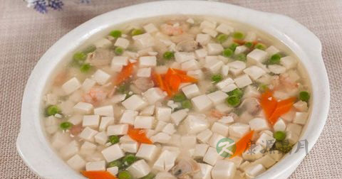 八宝豆腐羹什么时候放调料
