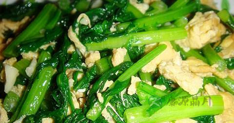茼蒿炒鸡蛋什么时候放调料