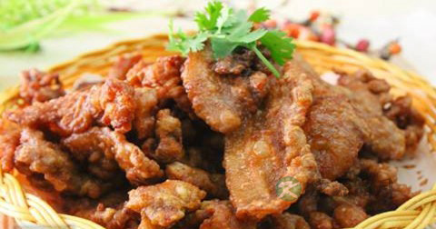 酥炸春花肉什么时候放调料