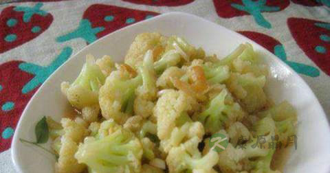 做海米烧菜花放什么调料
