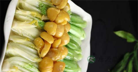 板栗烧菜心的营养价值