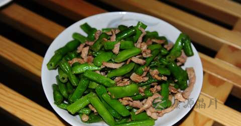 四季豆炒肉的营养价值