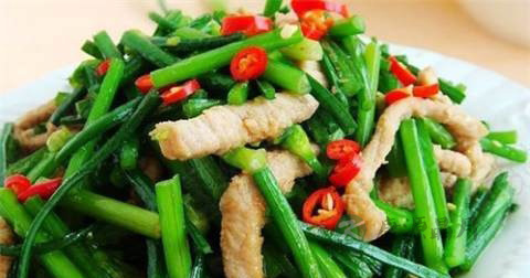 韭菜炒肉什么时候放调料