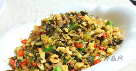 泡菜炒肉末什么时候放调料