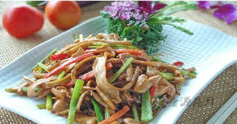 茶树菇炒肉怎么做最有营养
