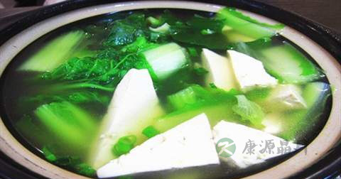 青菜豆腐汤的营养价值